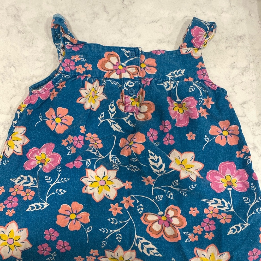 Carter Kids Tank Top in Floral.